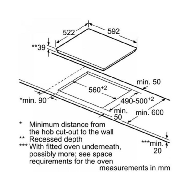 Bếp hồng ngoại Bosch PKK651FP1E - Ảnh 5