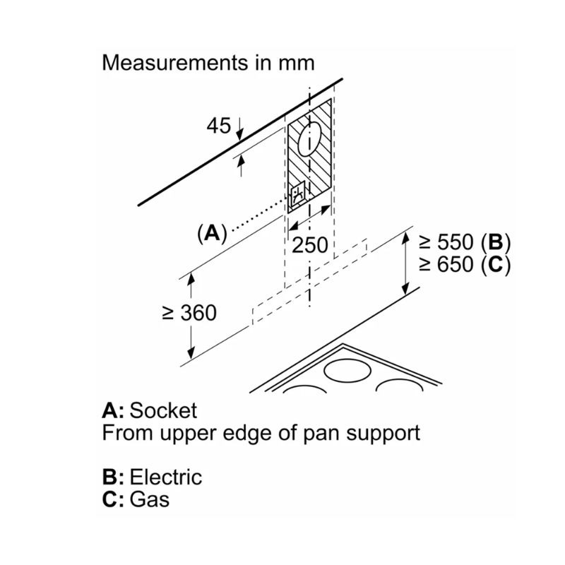 Máy hút mùi Bosch DWB97BK61T - Ảnh 3