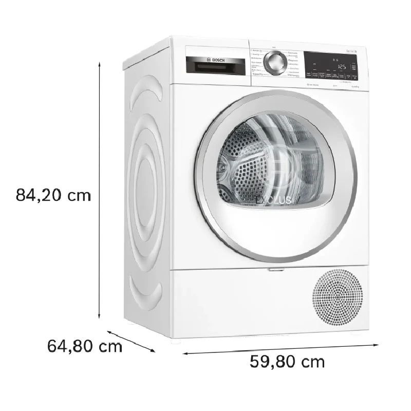 Máy sấy bơm nhiệt Bosch 8kg WQG233C90 Serie 6 - Ảnh 2