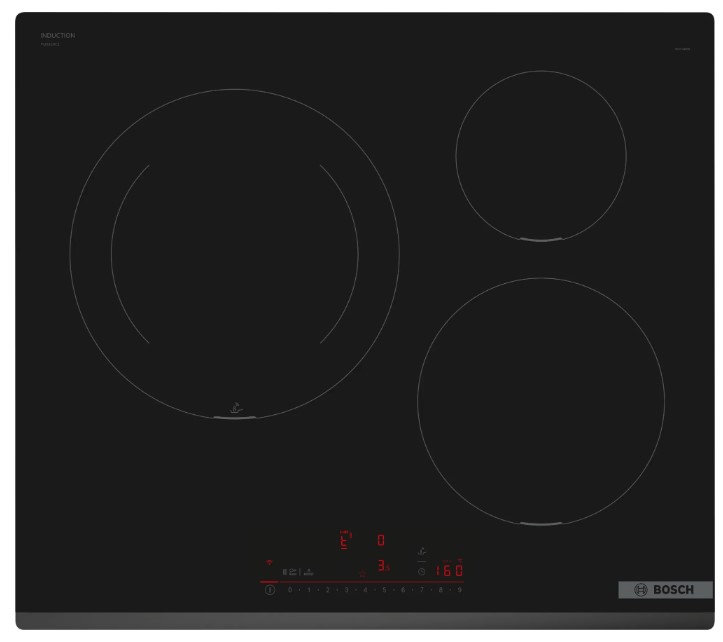 Bếp từ 3 vùng Bosch PIJ631HC1E - Home Connect