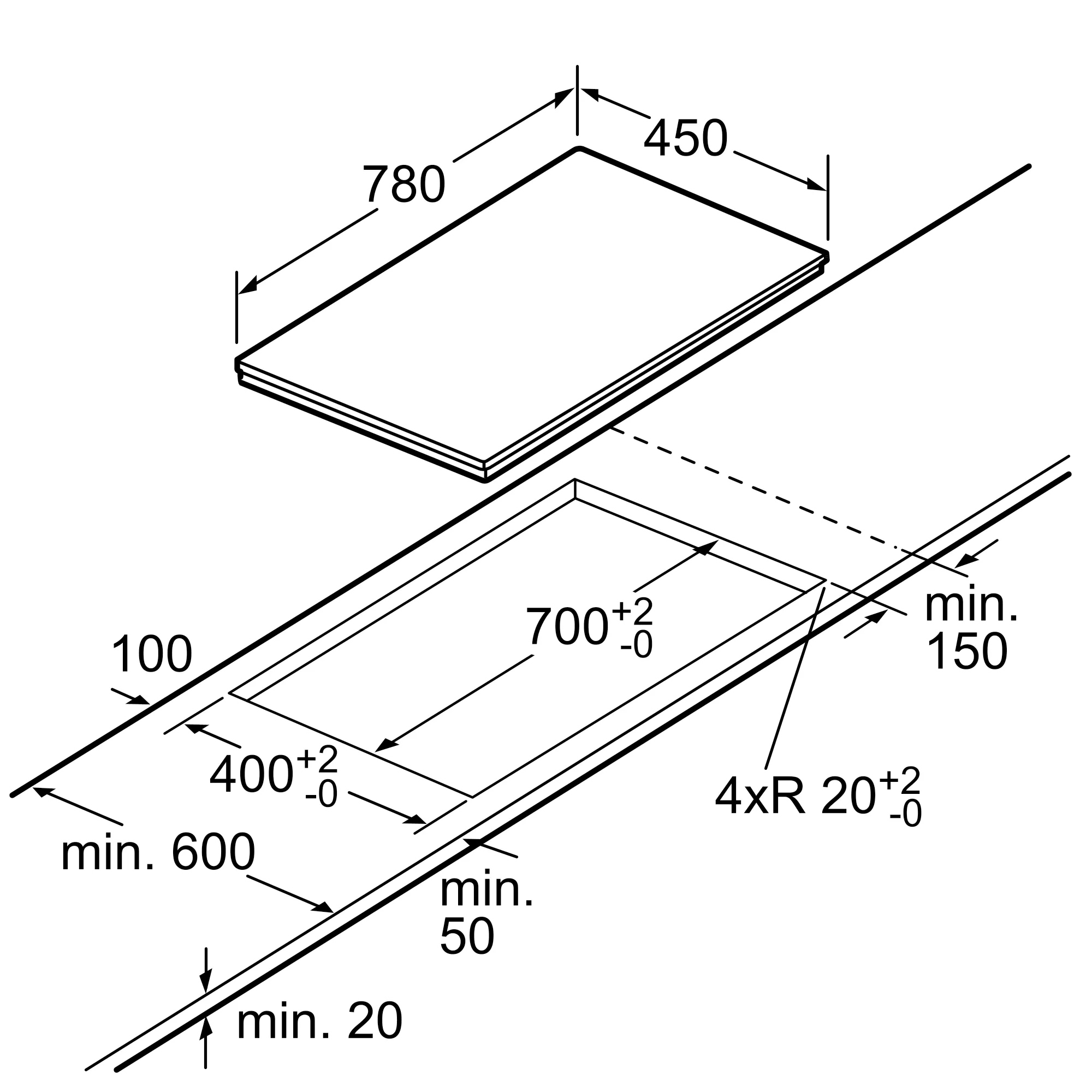 Bếp từ âm 2 vùng nấu Bosch PPI82560MS Serie 8 - Ảnh 5