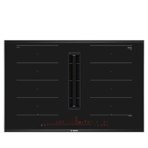 Bếp từ đa điểm kết hợp hút mùi Bosch PXX875D67E Serie 8