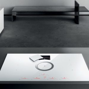 Bếp từ kết hợp máy hút mùi Elica NIKOLATESLA SWITCH WH/A/83 – PRF0146216 (Màu trắng)