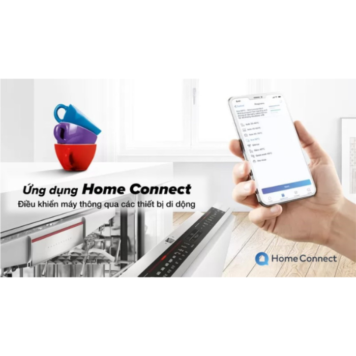 Máy rửa chén âm toàn phần Bosch SMV6ZCX42E Serie 6 Sấy Zeolight - Ảnh 10