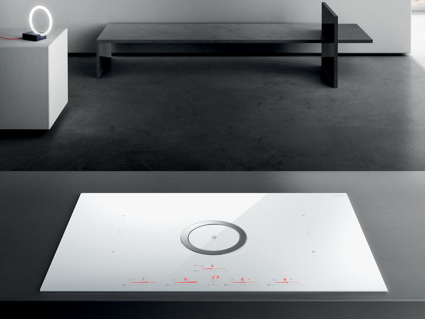 Bếp từ kết hợp máy hút mùi Elica NIKOLATESLA SWITCH WH/A/83 – PRF0146216 (Màu trắng) - Ảnh 3