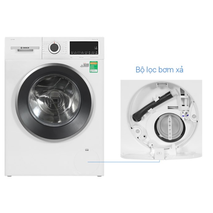MÁY GIẶT BOSCH SERIE 6 WGG244A0SG I-DOS 9KG - Ảnh 12
