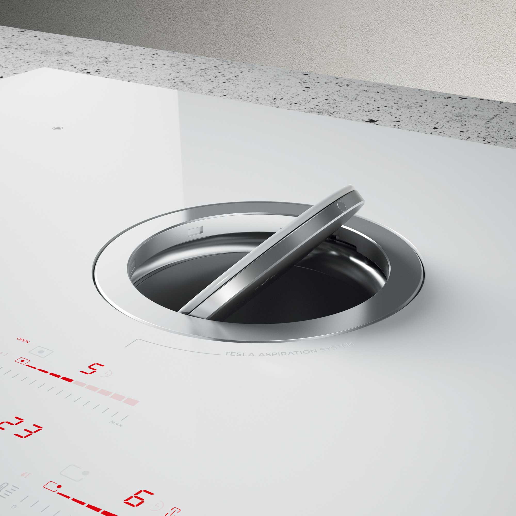 Bếp từ kết hợp máy hút mùi Elica NIKOLATESLA SWITCH WH/A/83 – PRF0146216 (Màu trắng) - Ảnh 5