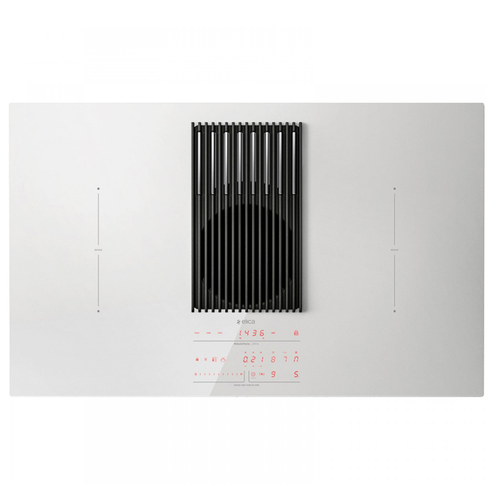 Bếp từ kết hợp máy hút mùi Elica NIKOLATESLA LIBRA WH/A/83 - PRF0147774 (Màu trắng) - Ảnh 3