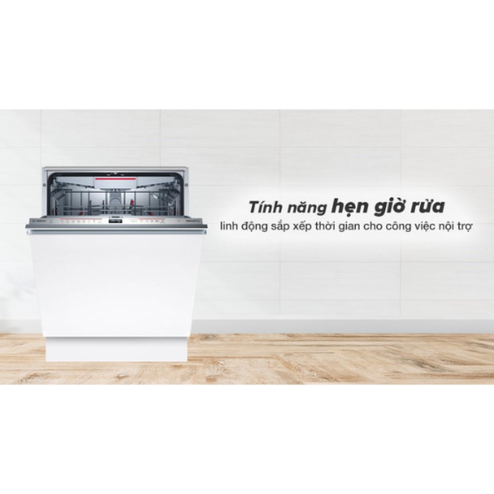 Máy rửa chén âm toàn phần Bosch SMV6ZCX42E Serie 6 Sấy Zeolight - Ảnh 17