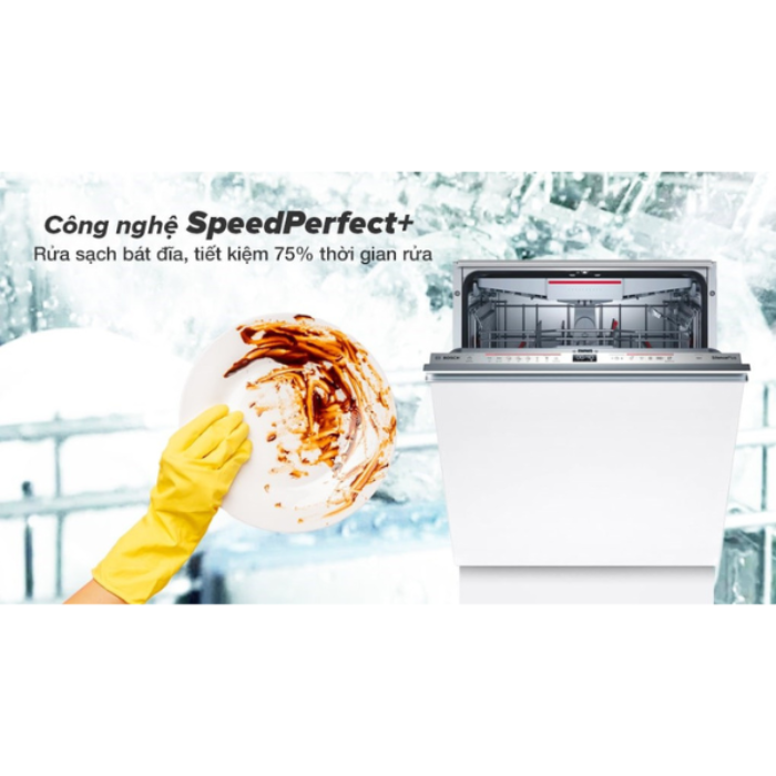 Máy rửa chén âm toàn phần Bosch SMV6ZCX42E Serie 6 Sấy Zeolight - Ảnh 18
