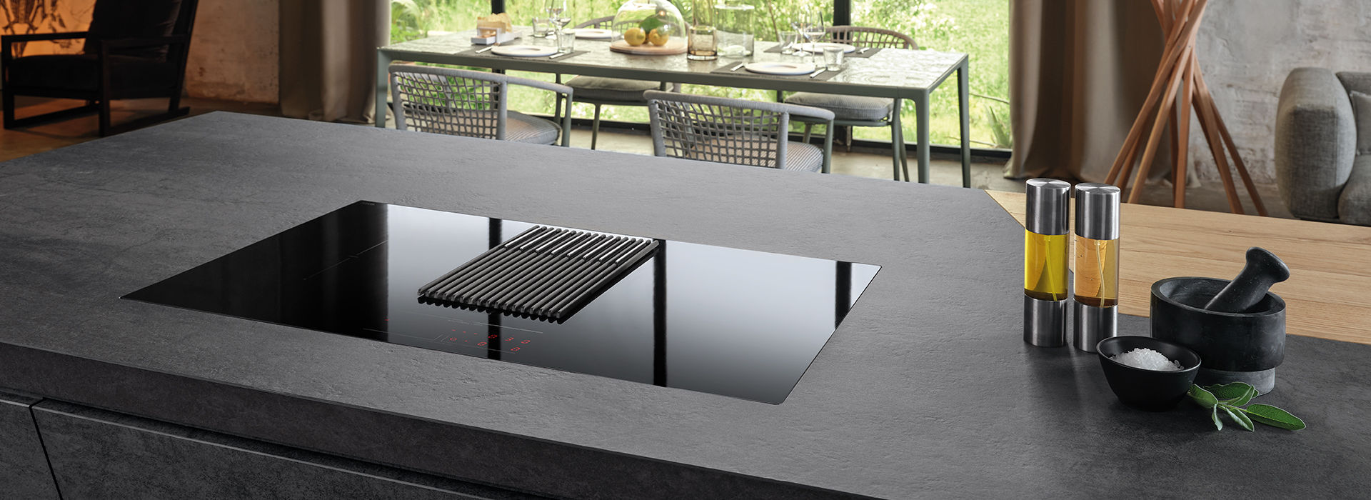 Bếp từ kết hợp máy hút mùi Elica NIKOLATESLA LIBRA BL/A/83 – PRF0147744 (Màu đen) - Ảnh 7