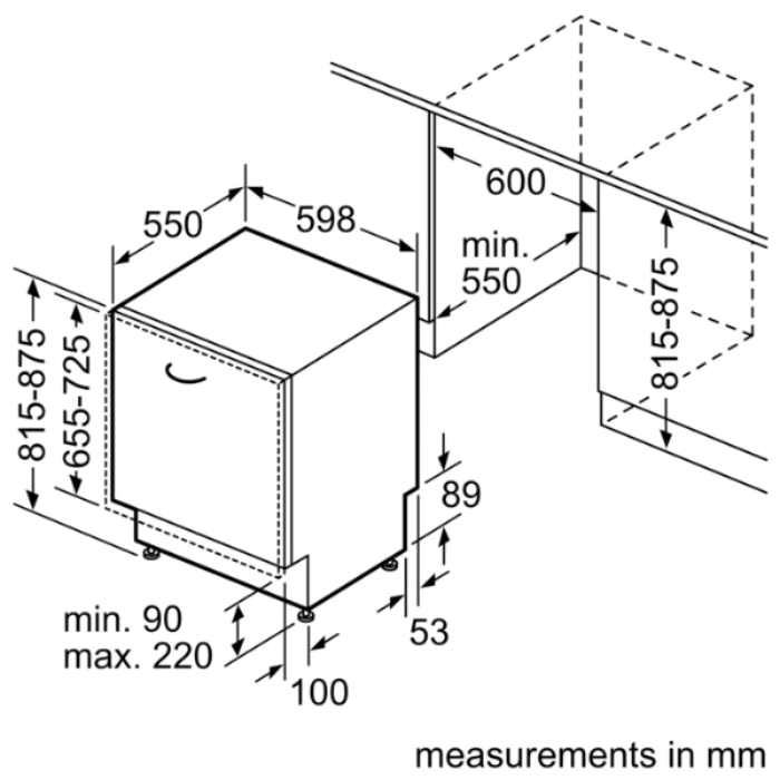 Máy rửa chén âm toàn phần Bosch SMV6ZCX42E Serie 6 Sấy Zeolight - Ảnh 22
