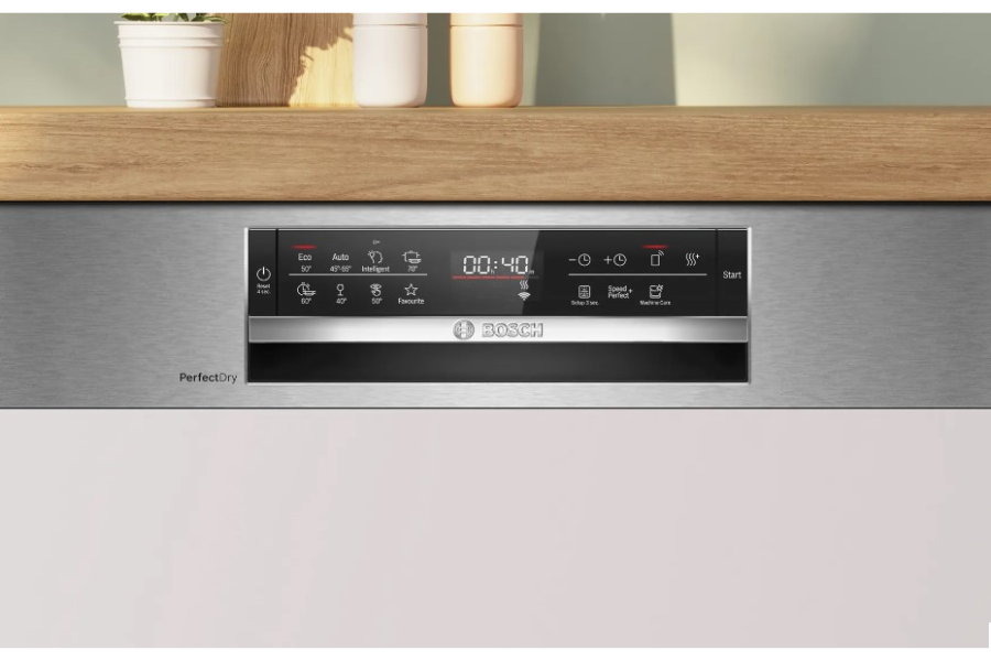 Máy rửa chén bán âm Bosch SMI6ZCS16E Serie 6 Sấy Zeolight - Ảnh 2