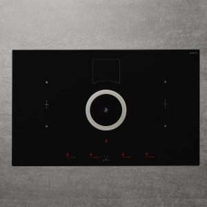 Bếp từ kết hợp máy hút mùi Elica NIKOLATESLA SWITCH BL/A/83 – PRF0146212 (Màu đen)