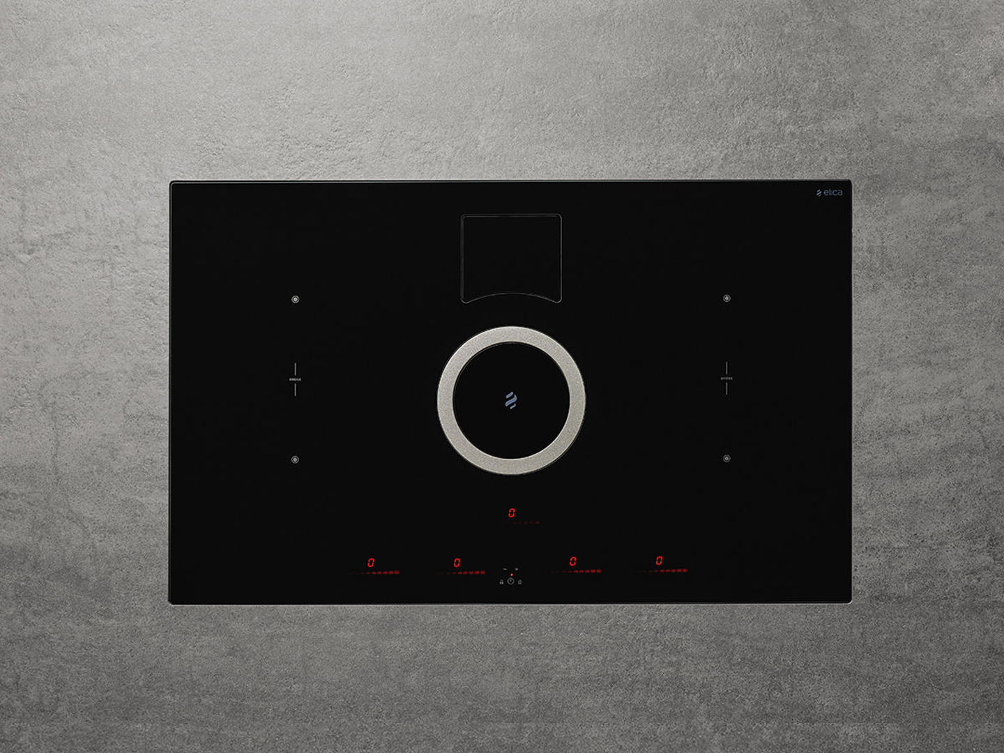 Bếp từ kết hợp máy hút mùi Elica NIKOLATESLA SWITCH BL/A/83 – PRF0146212 (Màu đen)