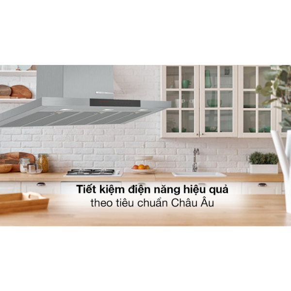 Máy hút mùi treo tường Bosch DWB98JQ50B Serie 8 - Khổ 90cm, công suất mạnh - Ảnh 5