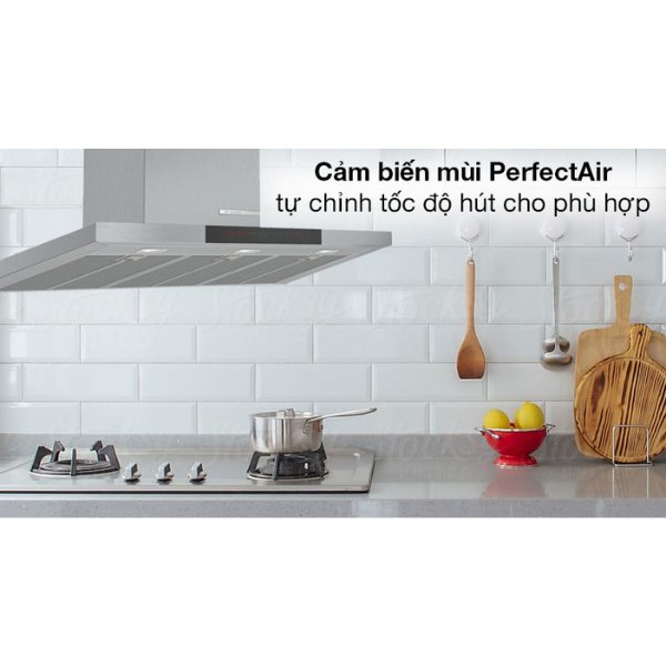 Máy hút mùi treo tường Bosch DWB98JQ50B Serie 8 - Khổ 90cm, công suất mạnh - Ảnh 8