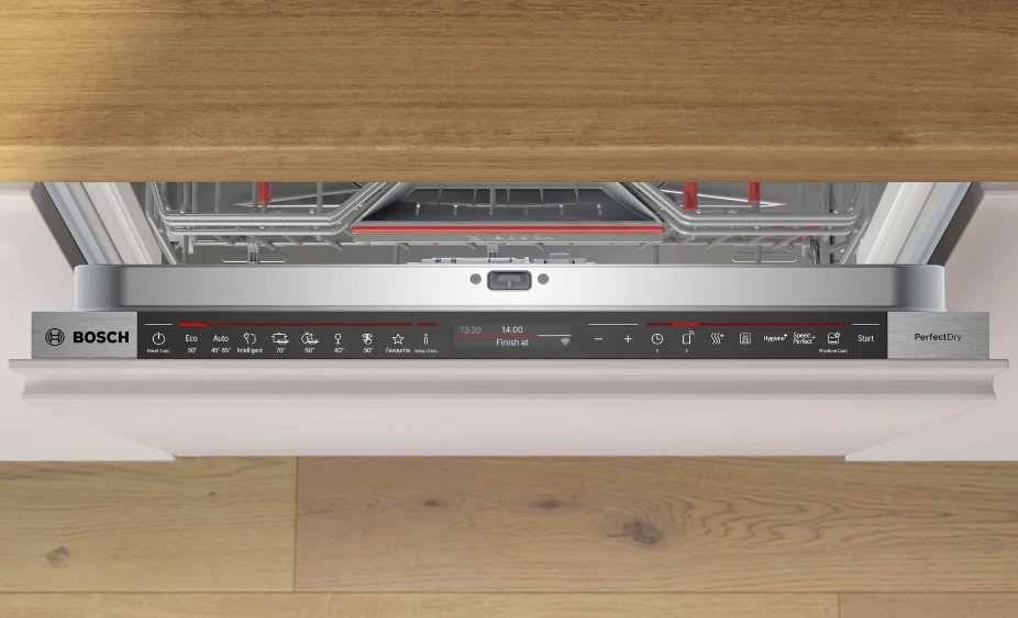 Máy rửa chén âm toàn phần Bosch SMD8TCX01E Serie 8 Sấy Zeolight + Hé cửa - Ảnh 4