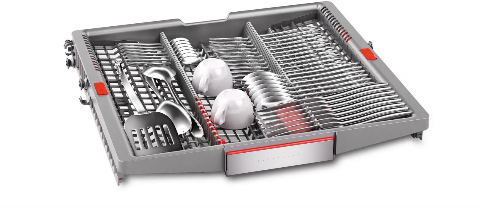 Máy rửa chén âm toàn phần Bosch SMD8TCX04E Serie 8 Sấy Zeolight + Hé cửa - Ảnh 6