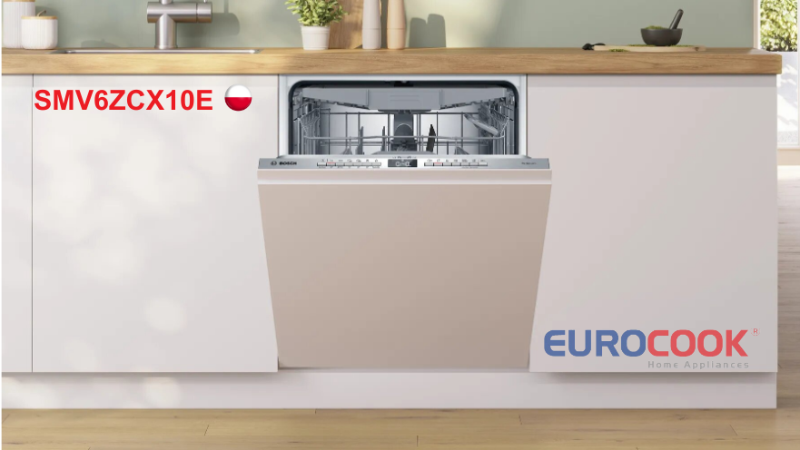 Máy rửa chén âm toàn phần Bosch SMV6ZCX10E Serie 6 - Sấy Zeolight - Ảnh 2