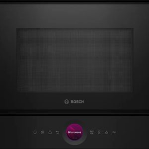 Lò vi sóng âm tủ Bosch BFL7221B1 Serie 8, màu đen, không đĩa xoay
