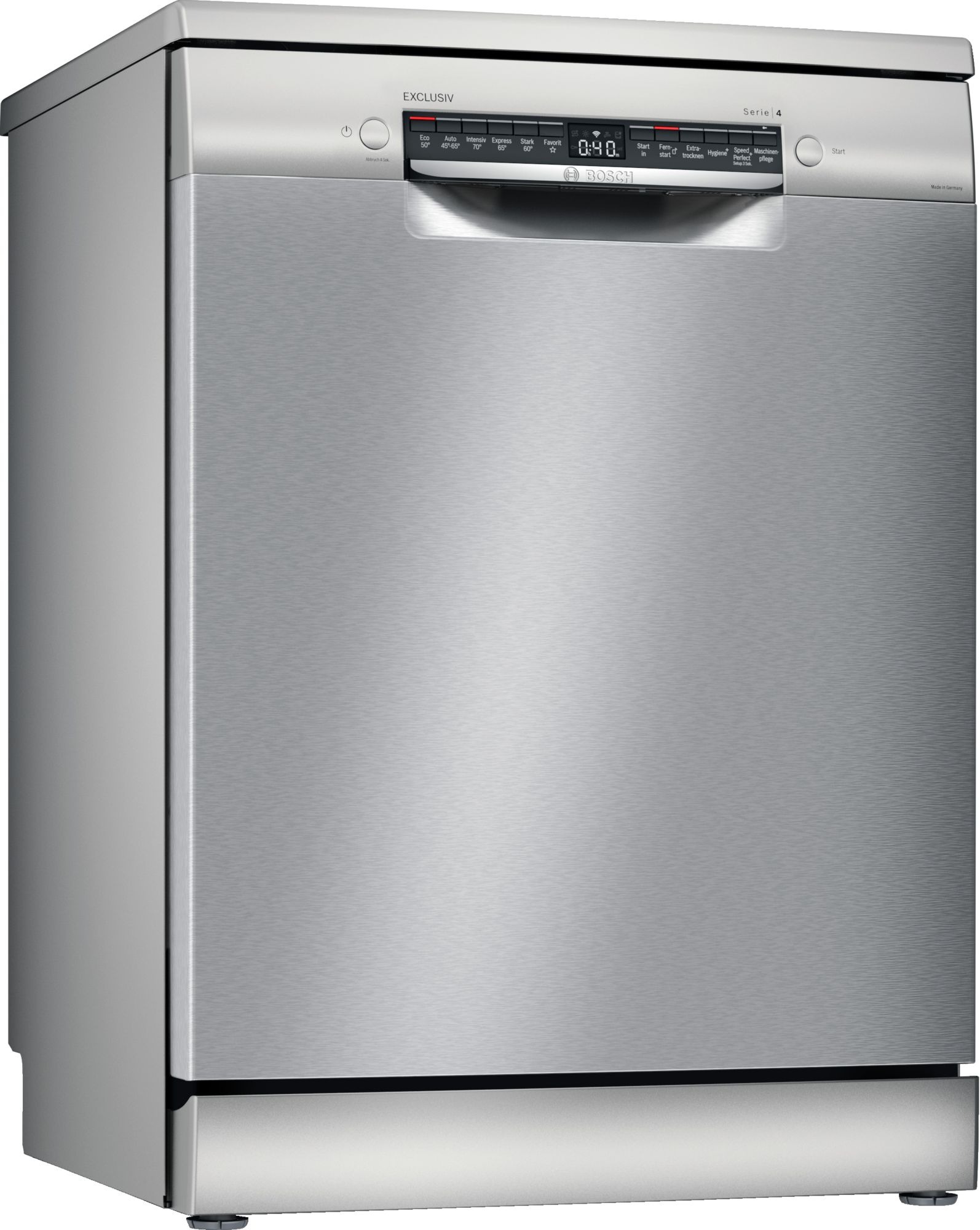 Máy rửa chén độc lập Bosch SMS4HBI01D Serie 4 - Nội địa Đức, diệt khuẩn