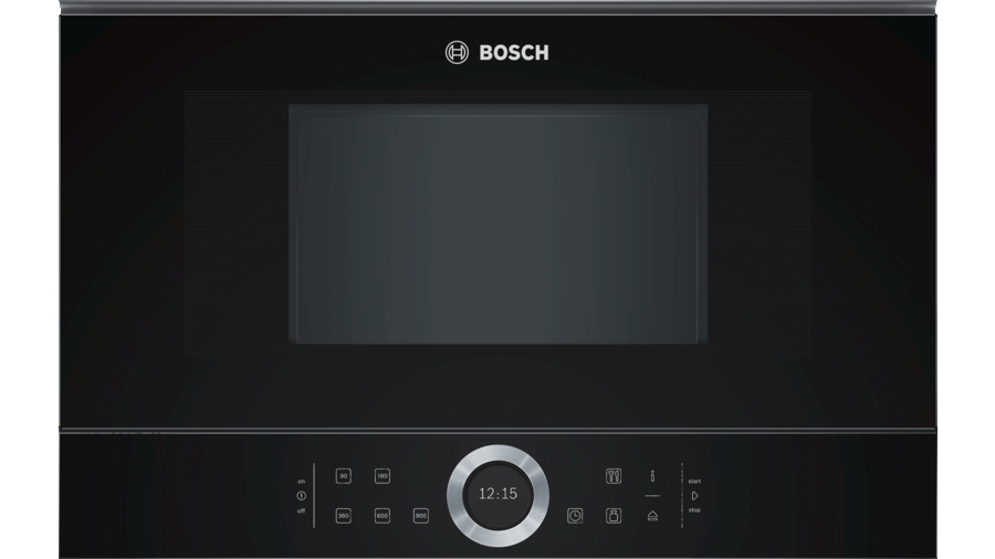 Lò Vi Sóng Âm Tủ Bosch BFL634GB1 serie 8, màu đen - Ảnh 4
