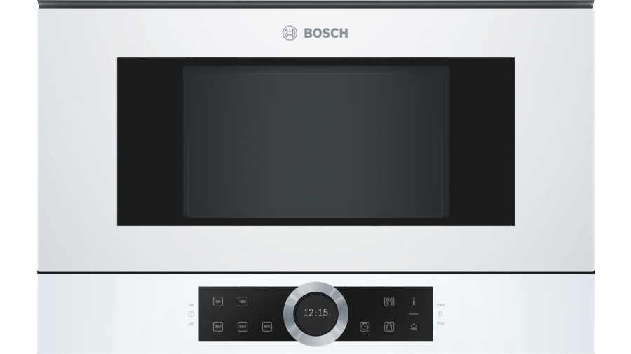 Lò Vi Sóng Âm Tủ Bosch BFL634GW1 serie 8, màu trắng - Ảnh 3