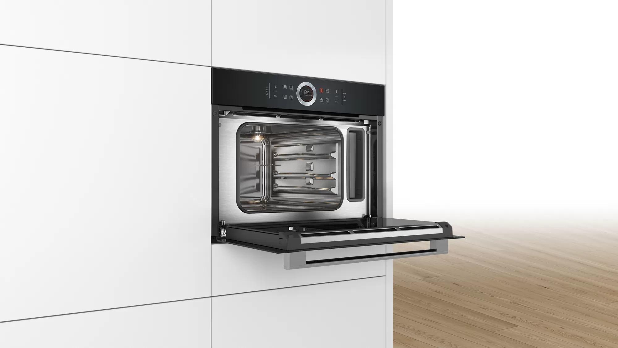 Lò hấp âm tủ Bosch CDG634AB0 Serie 8 - Màu đen - Ảnh 2