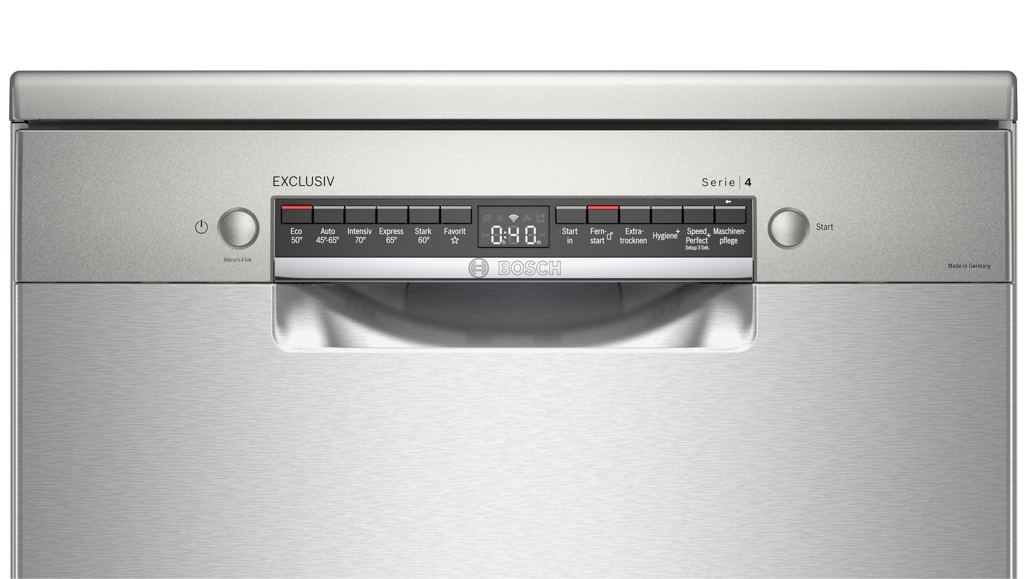 Máy rửa chén độc lập Bosch SMS4HBI01D Serie 4 - Nội địa Đức, diệt khuẩn - Ảnh 3