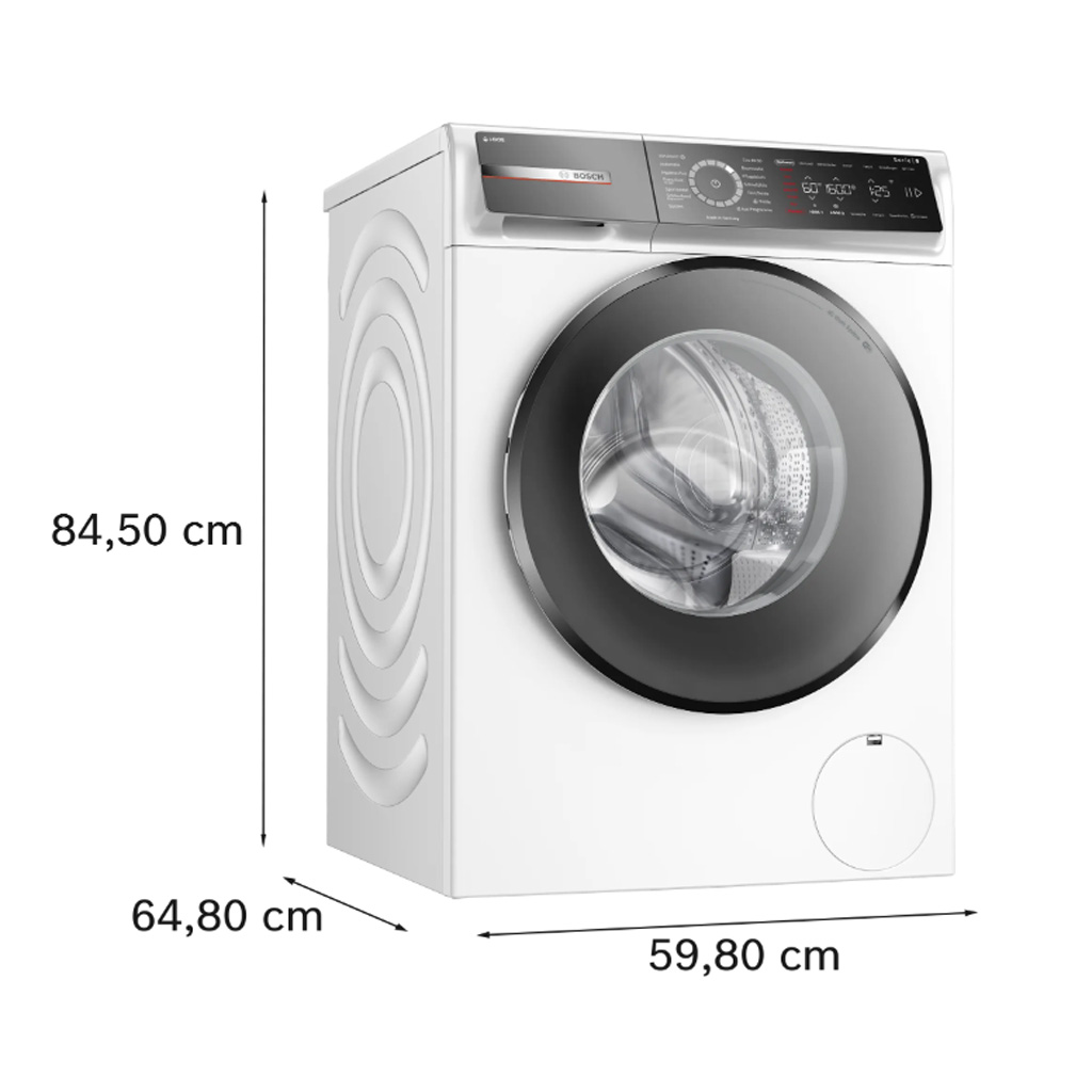 Máy giặt Bosch WGB254A0SG Serie 8 I-DOS, 10kg Xuất xứ Đức - Ảnh 5