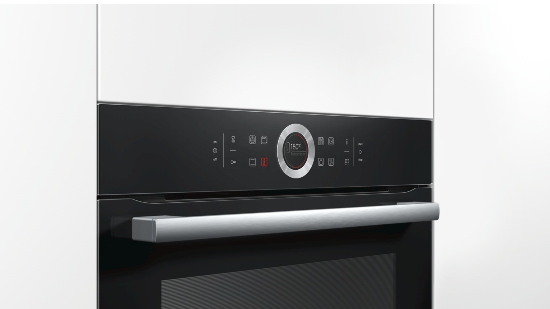 Lò nướng âm Bosch HBG635BB1 Serie 8, Ecoclean màu đen - Ảnh 4