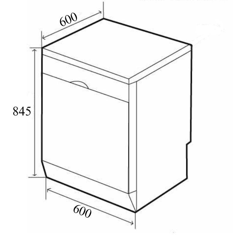 Máy rửa chén độc lập Bosch SMS2ITW04E Serie 2 - Màu trắng - Ảnh 7