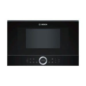 Lò Vi Sóng Âm Tủ Bosch BFL634GB1 serie 8, màu đen