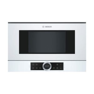 Lò Vi Sóng Âm Tủ Bosch BFL634GW1 serie 8, màu trắng