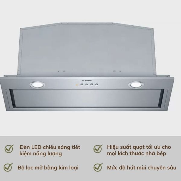 Máy hút mùi âm toàn phần Bosch DHL785C Serie 6 - Khổ 70cm - Ảnh 10