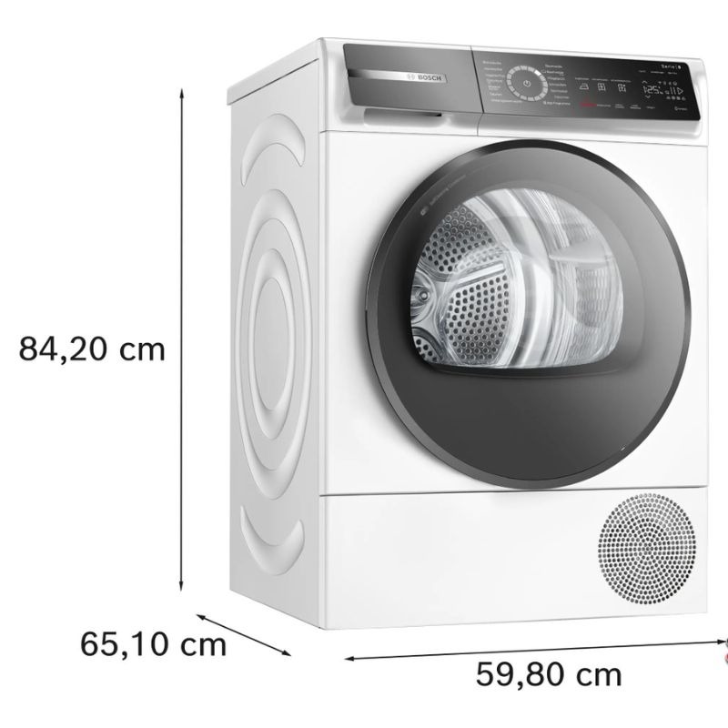Máy sấy bơm nhiệt Bosch WQB245B40 series 8 - 9 kg - Ảnh 6