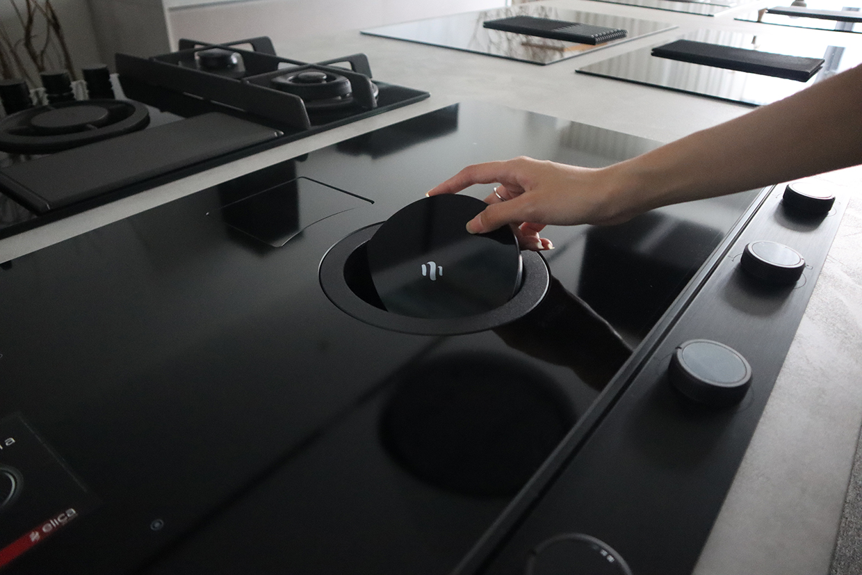 Bếp từ kết hợp hút mùi Elica NIKOLATESLA UNPLUGGED BLIX/A/90 PRF0184547 (Thép không gỉ) - Ảnh 14