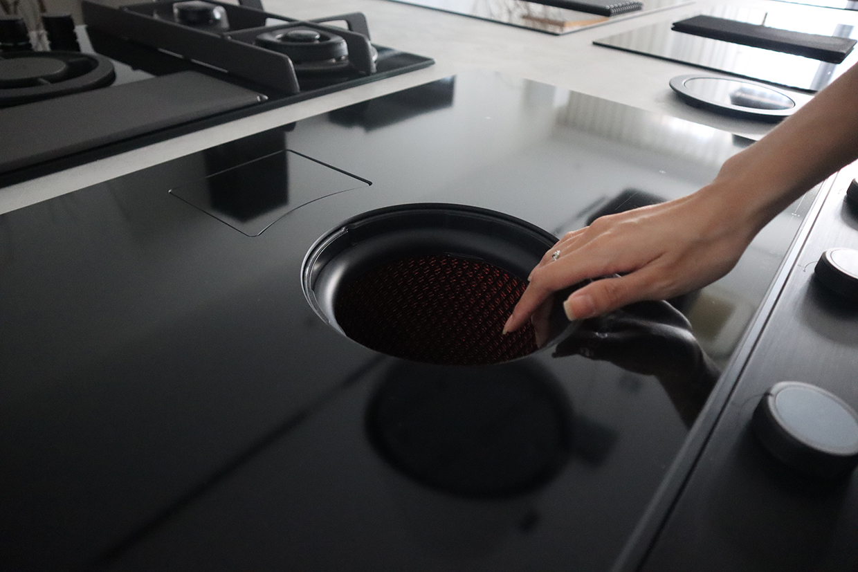 Bếp từ kết hợp hút mùi Elica NIKOLATESLA UNPLUGGED BLIX/A/90 PRF0184547 (Thép không gỉ) - Ảnh 12