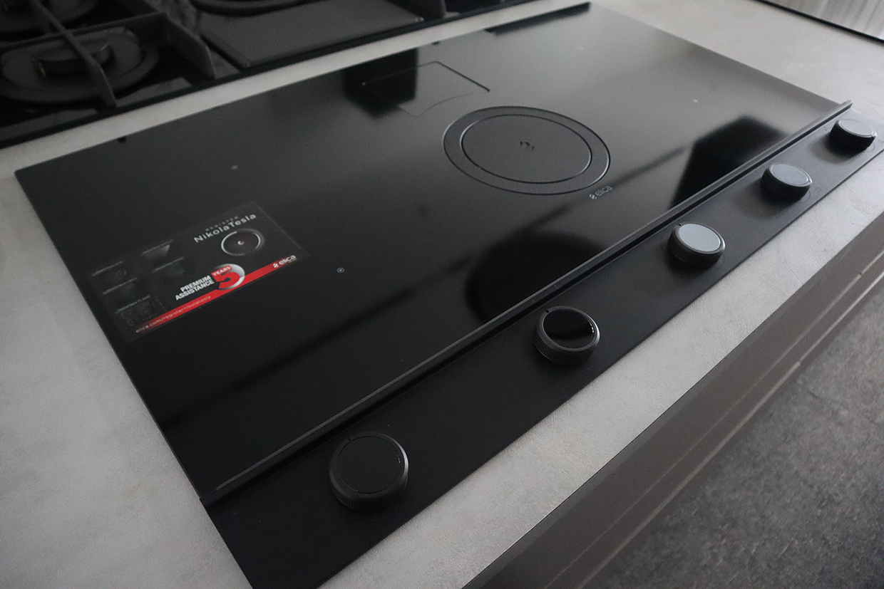 Bếp từ kết hợp hút mùi Elica NIKOLATESLA UNPLUGGED BLIX/A/90 PRF0184547 (Thép không gỉ) - Ảnh 9