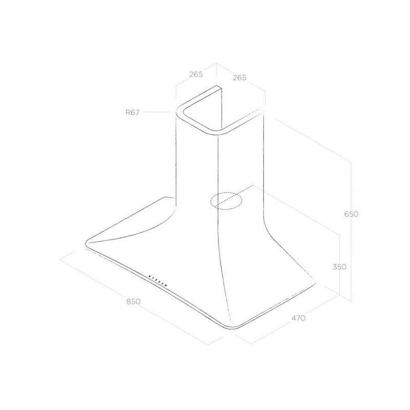 Máy hút mùi Elica SWEET CAST IRON/F/85 - PRF0120702 - Ảnh 2